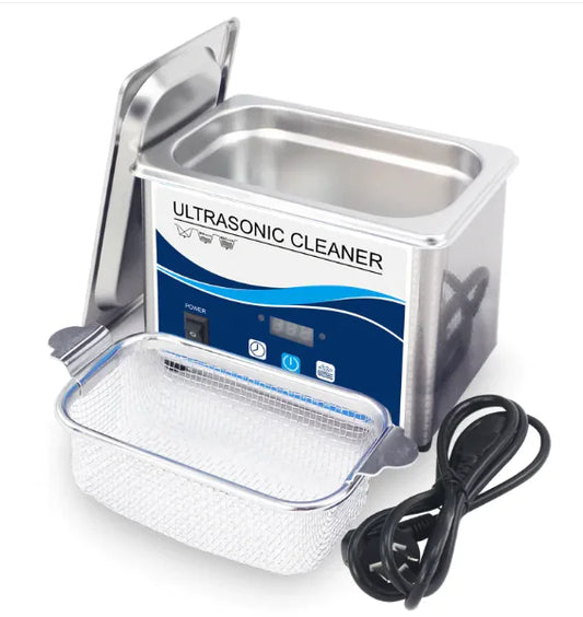 Mini Ultrasonic Cleaning Machine for Glasses, Jewelry & Household Use