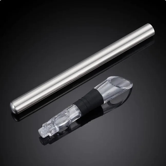 Stainless Steel Red Wine Chilling Stick & Pourer – Multiple Styles