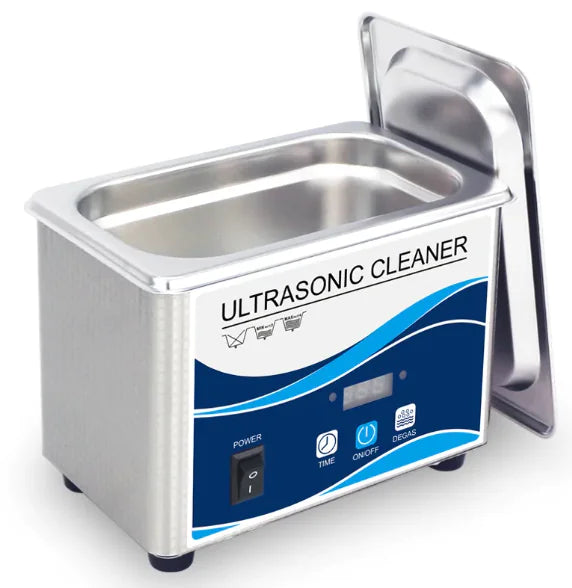 Mini Ultrasonic Cleaning Machine for Glasses, Jewelry & Household Use