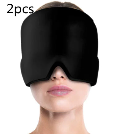 Ice Headache & Eye Relief Mask Hat