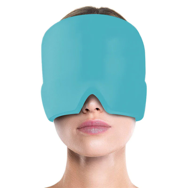 Ice Headache & Eye Relief Mask Hat