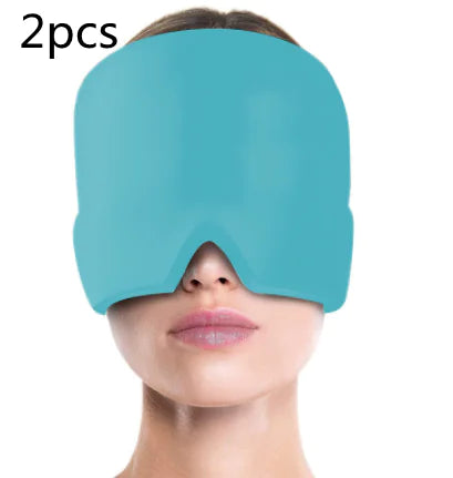 Ice Headache & Eye Relief Mask Hat