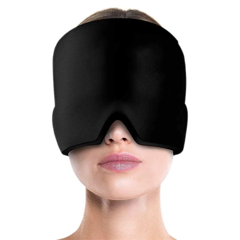 Ice Headache & Eye Relief Mask Hat